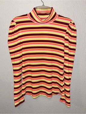 ANTHROPOLOGIE turtle neck sweater/ SZ -XL